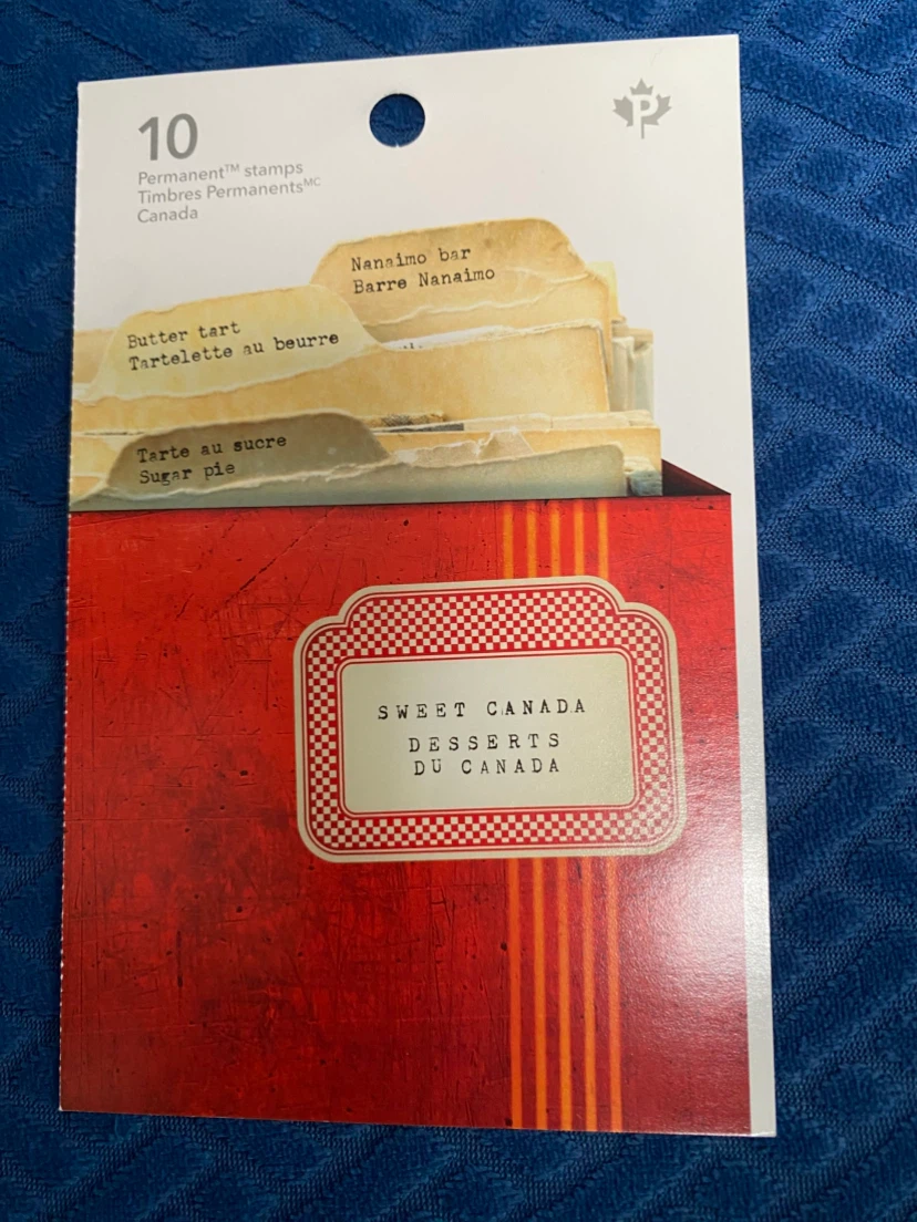 Canada Post Sweet Canada Desserts Permanent Stamps - photo 3