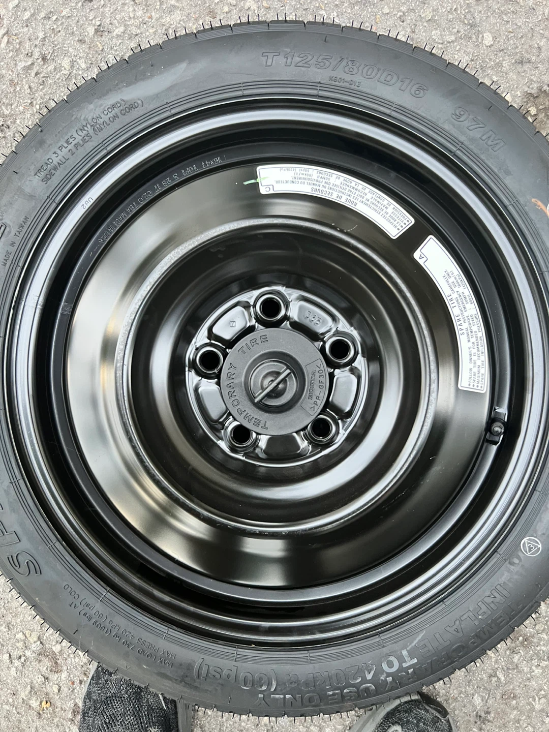 Honda Spare tire with all accessories/ Brand New/ - photo 3