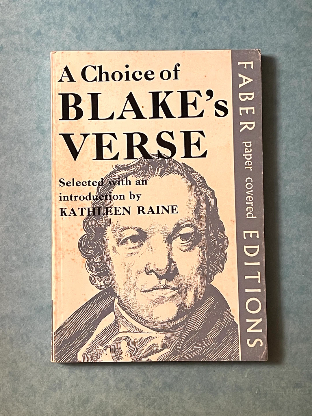 A Choice of Blake's Verse by Faber Paper Covered Editions
