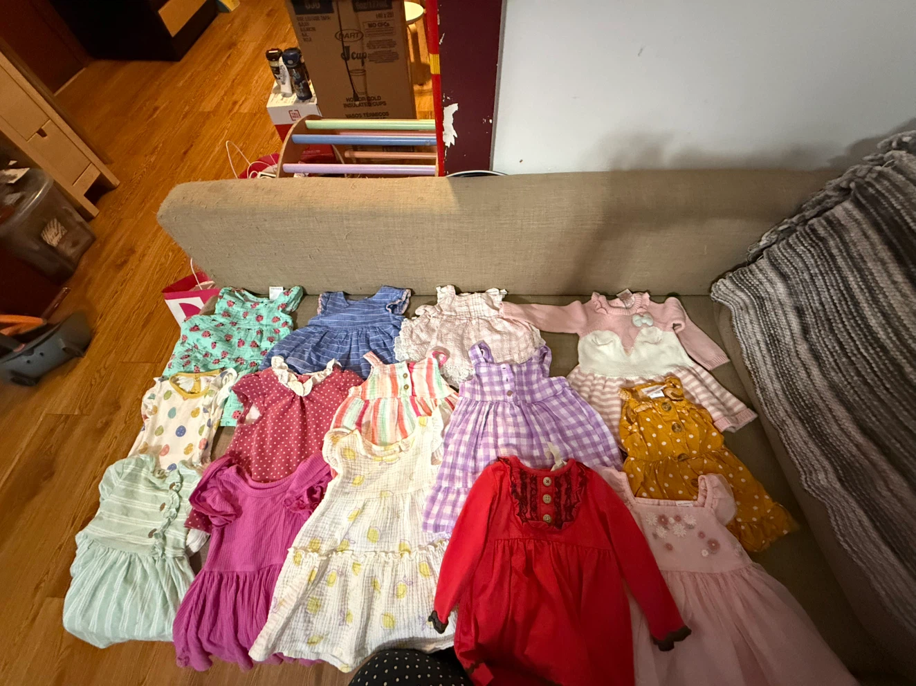 14 dresses 3-6months $25