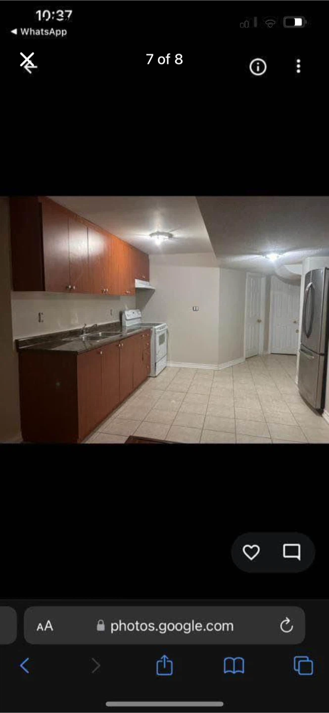 Basement Apartment for Rent