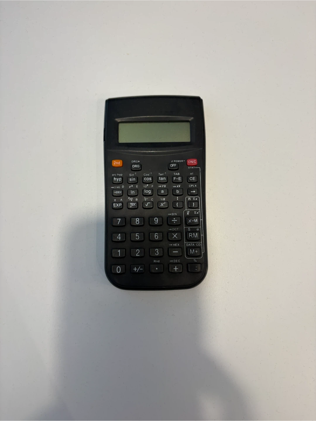 Black Scientific Calculator