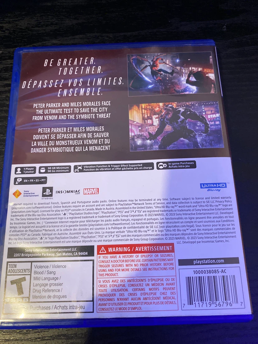 Pa5 Spider-Man 2 game - photo 3