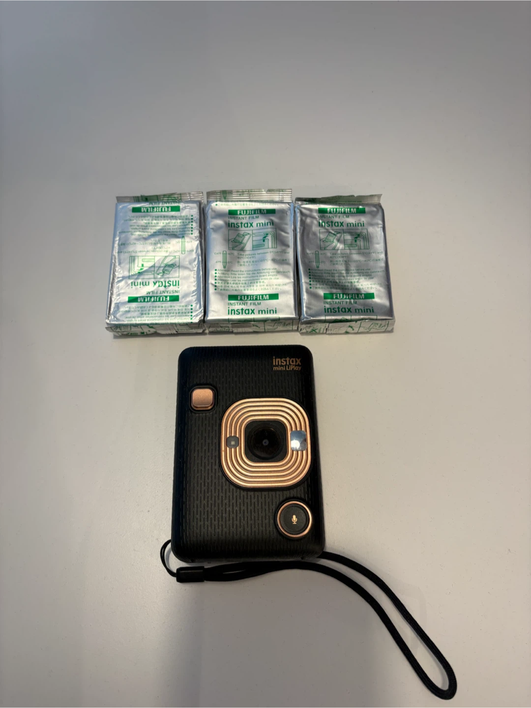 Fujifilm Instax Mini LiPlay Camera with 3 Film Packs