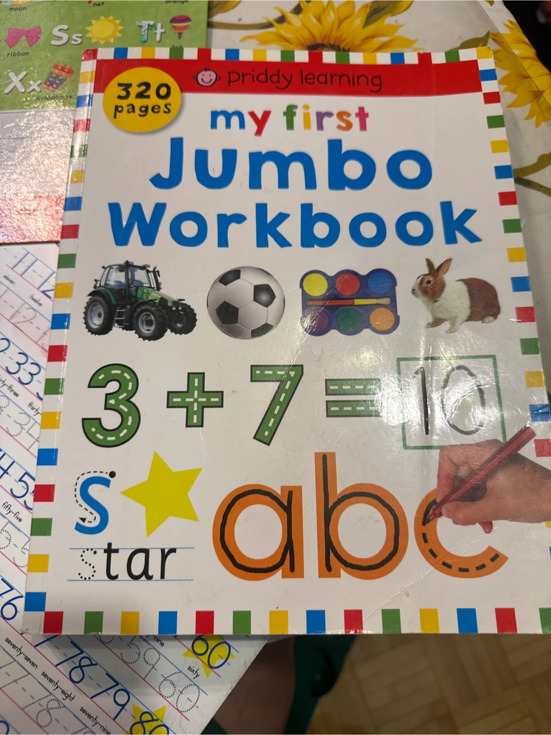 JoyToy Wipe-Off Alphabet and Numbers Boards