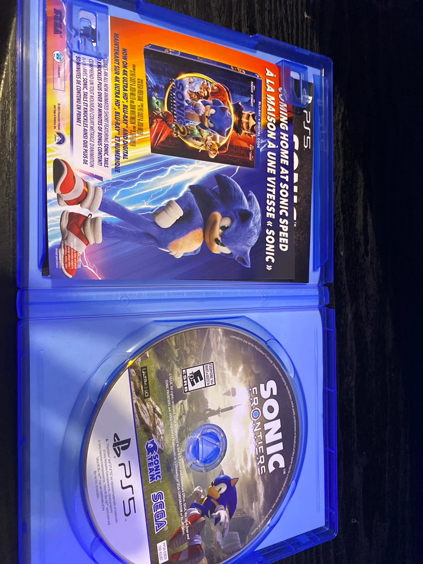 Ps5 sonic game brand new - photo 2
