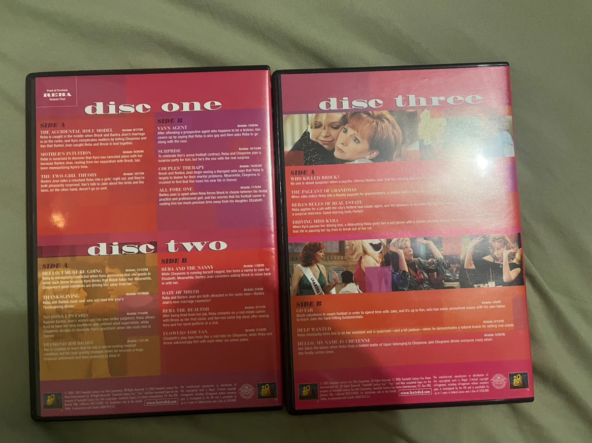 Reba: The Complete Fourth Season DVD Set - photo 2