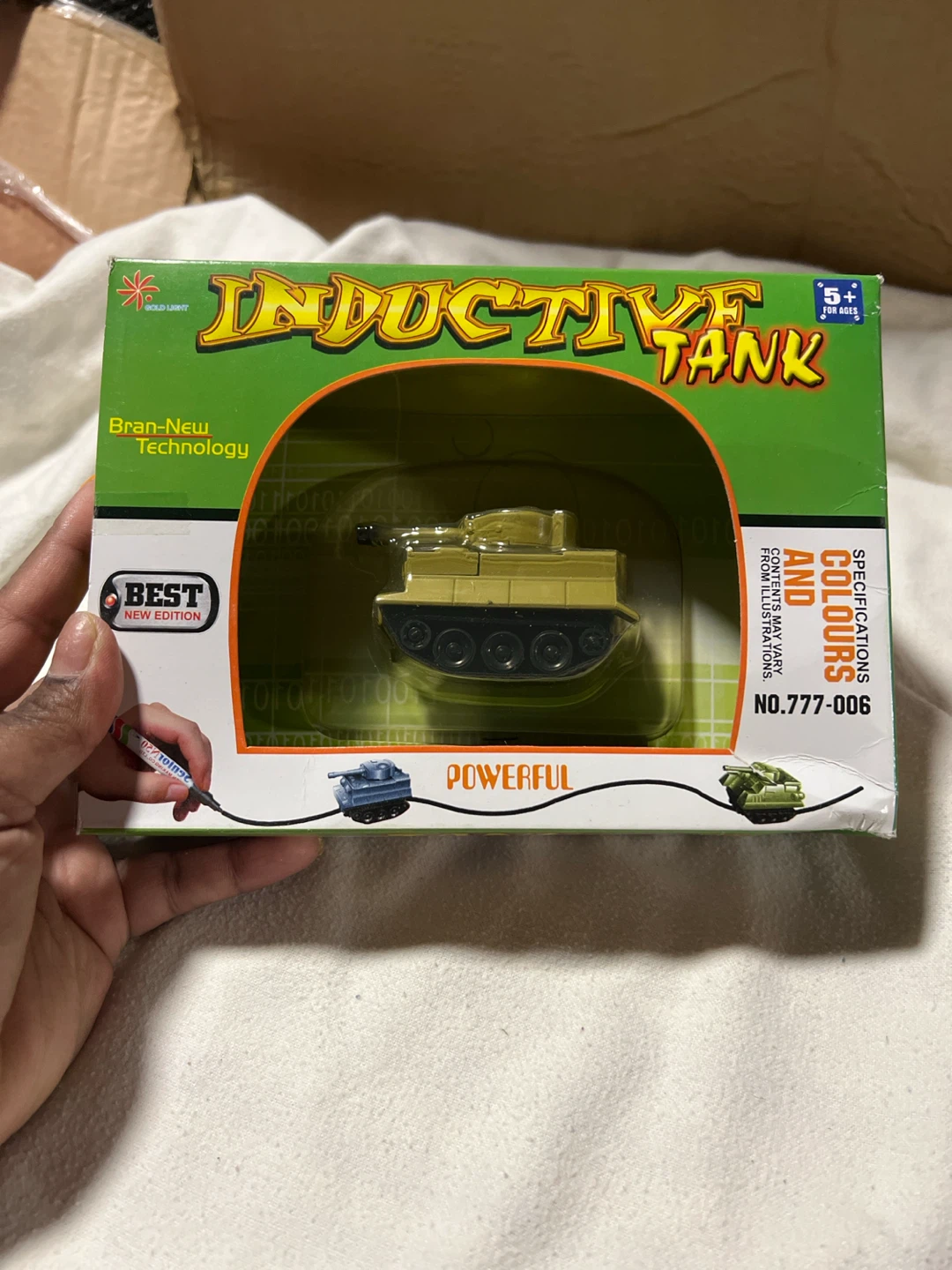 Inductive Tank Toy