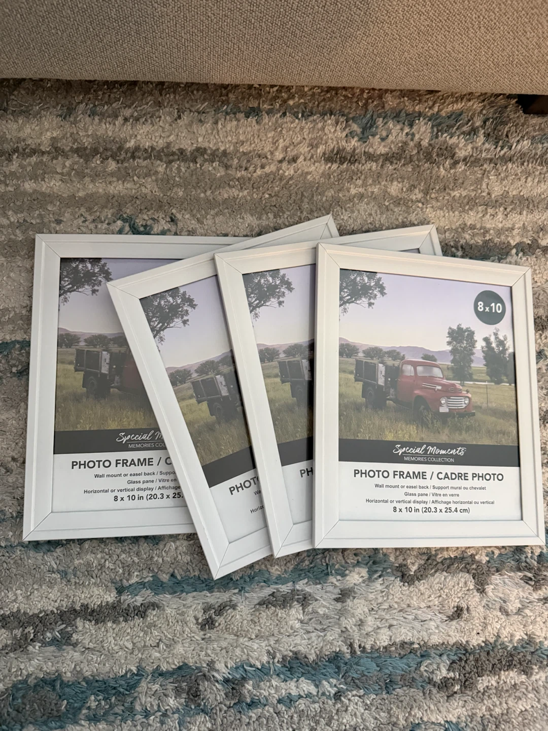 8x10 Photo Frames (Set of 4)-  NEW