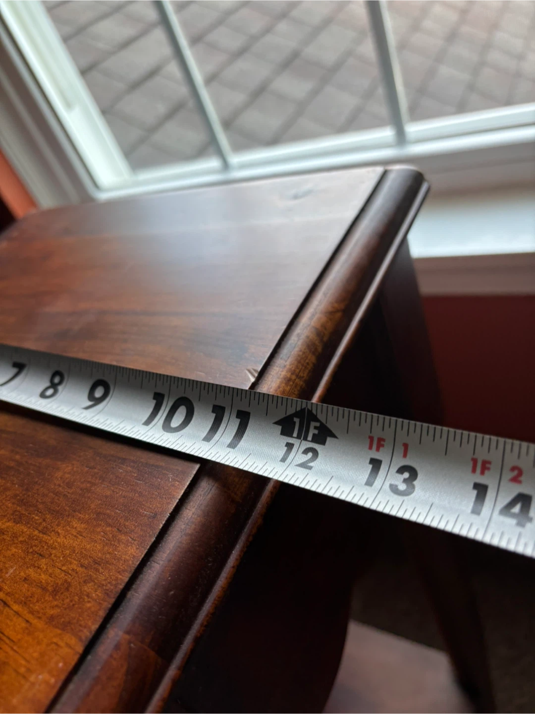 Wooden Side Table with Drawer - photo 5