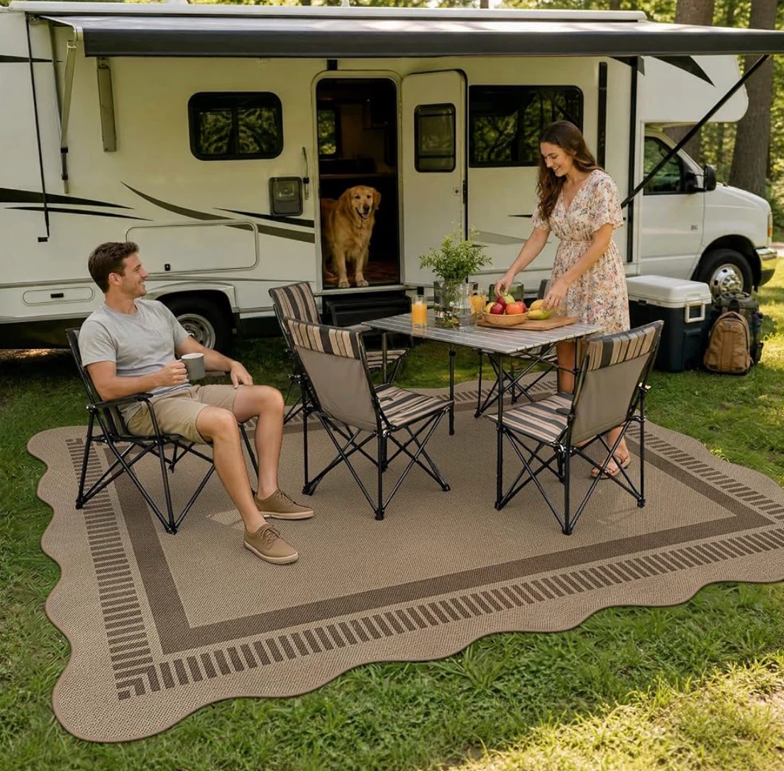 Jute Outdoor Area Rug - 96 x 120 inch - photo 4