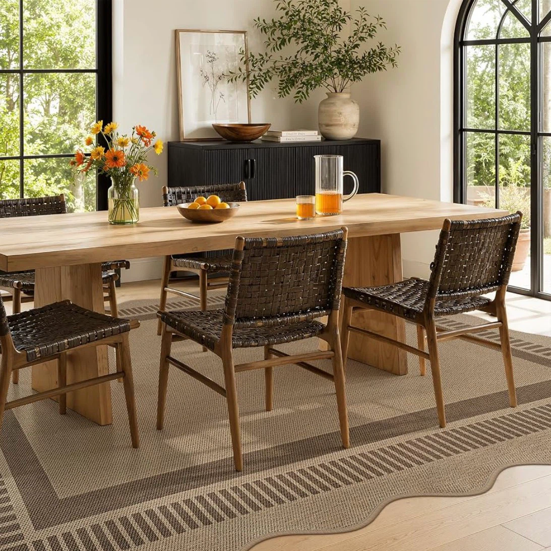 Jute Outdoor Area Rug - 96 x 120 inch - photo 5
