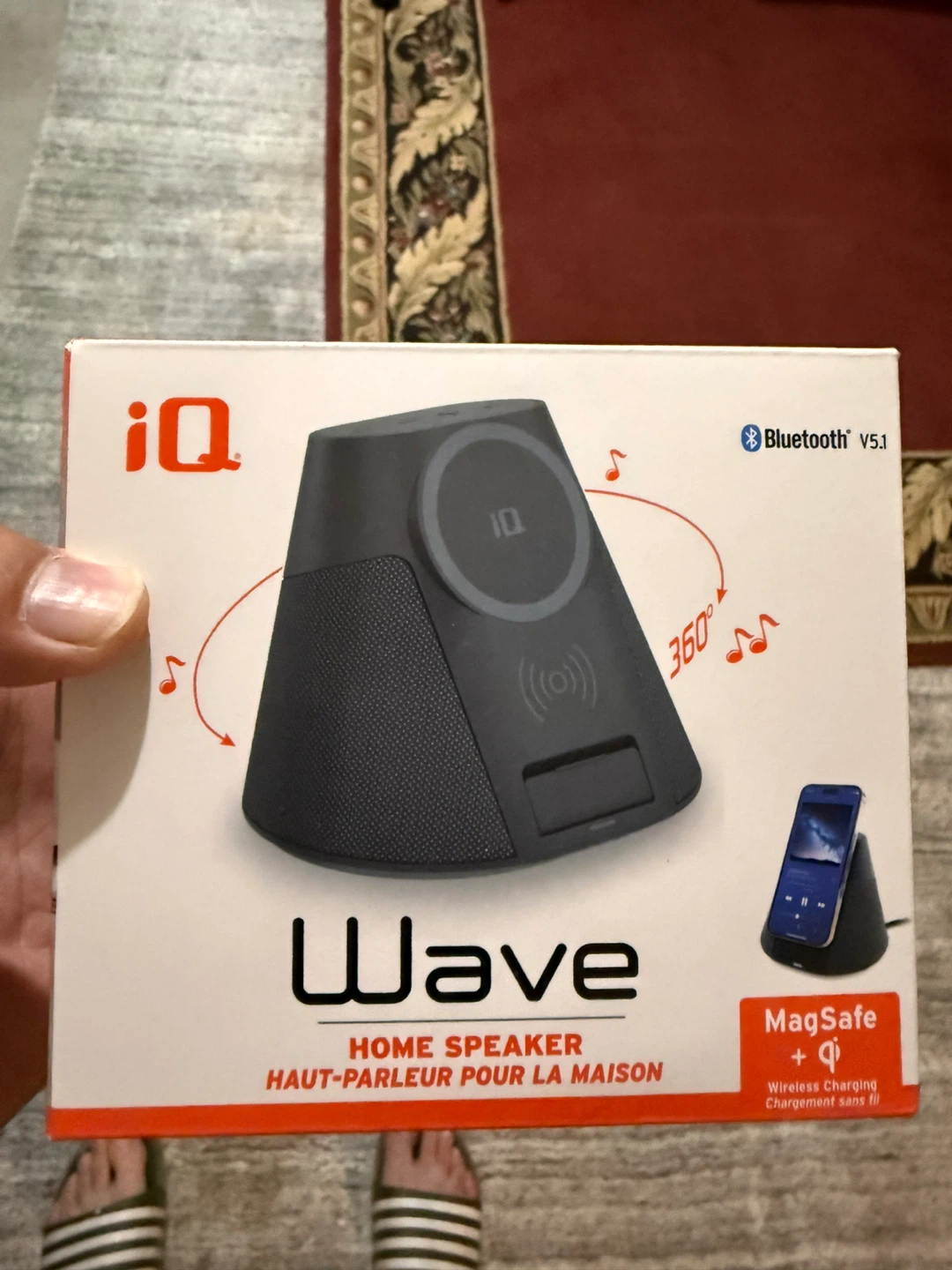 iQ Wave Home Speaker with MagSafe Charging - photo 2