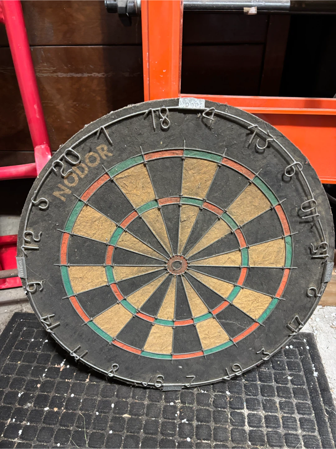 Vintage Nodor Dartboard