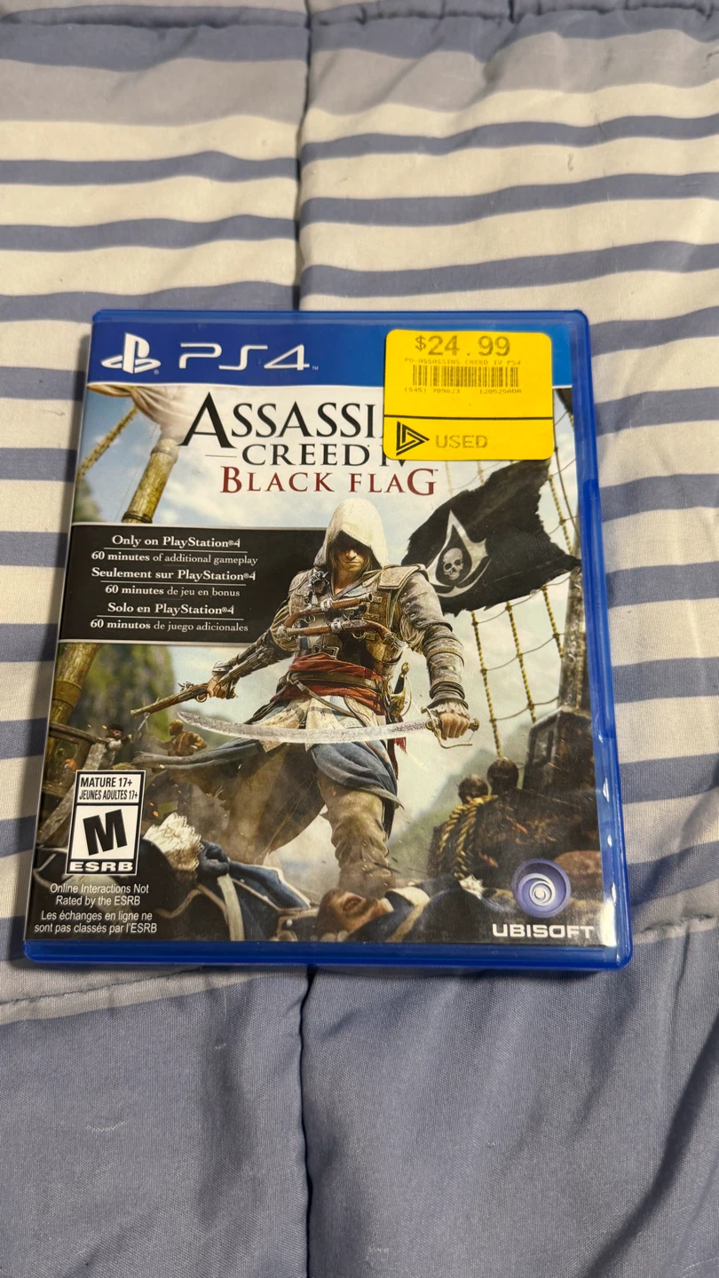 Assassin's Creed IV: Black Flag PS4 Video Game