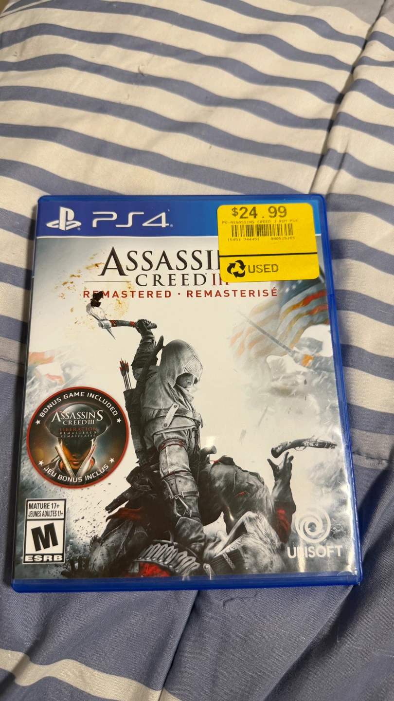 Assassin's Creed III Remastered PS4