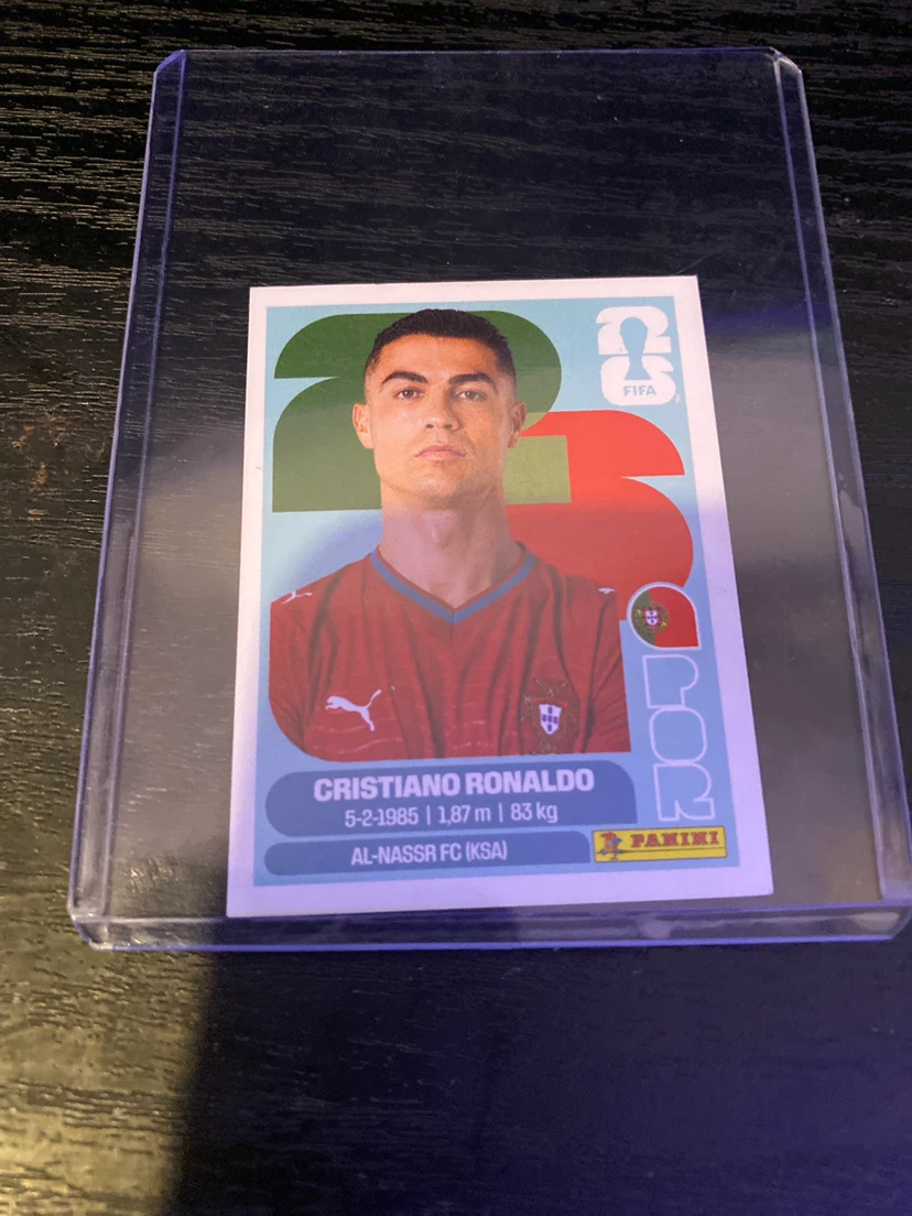 Ronaldo World Cup card