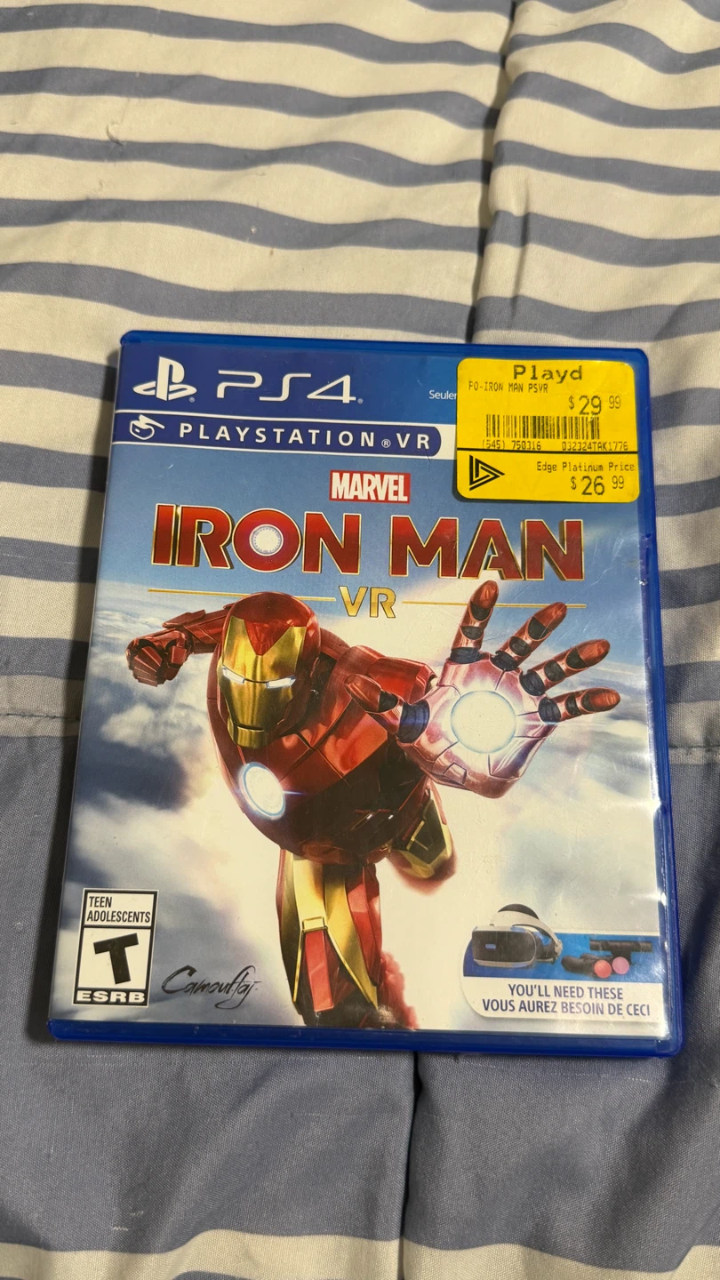 Marvel's Iron Man VR PlayStation 4 (PS4) VR Game