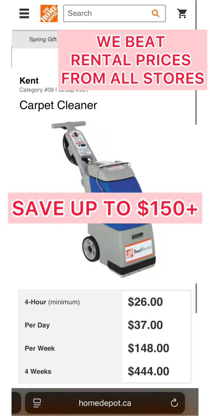 RENTAL! Wet Vacuum Carpet Cleaner for HOME, Upholstery, etc. - photo 2
