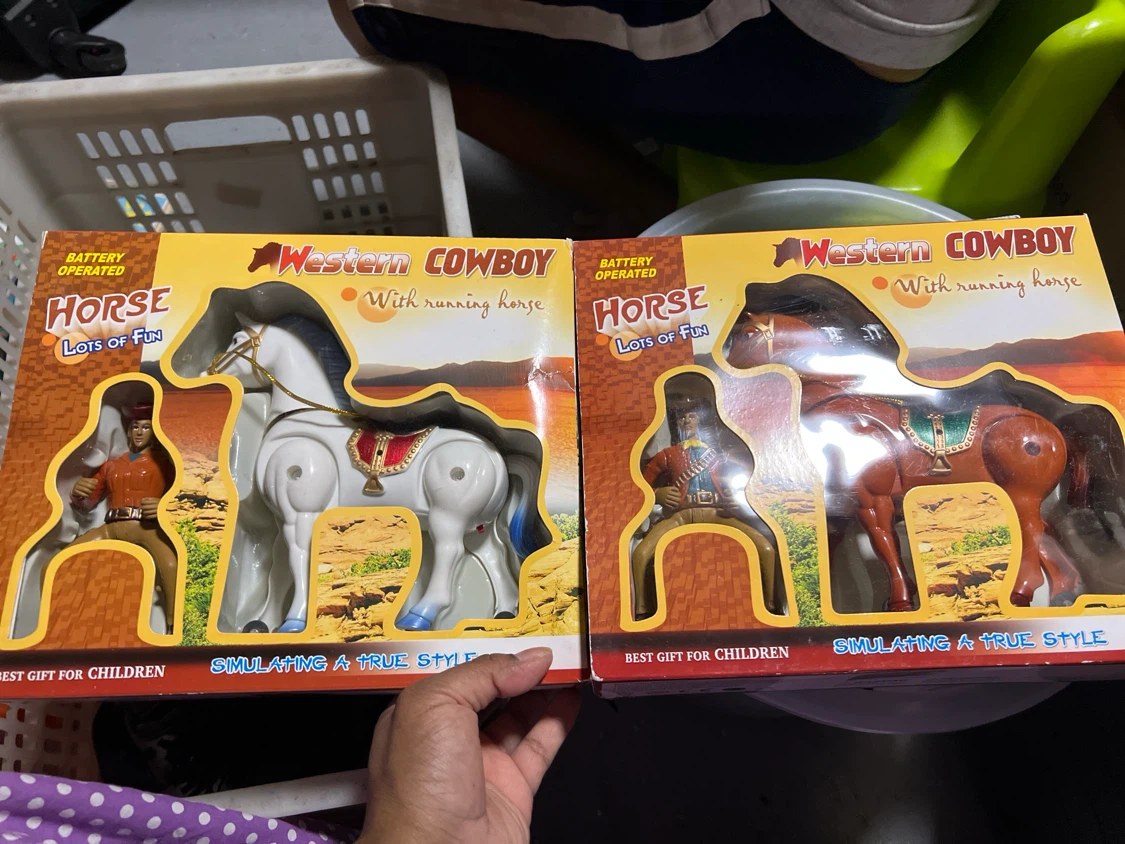 Western Cowboy Battery Operated Horse Toy