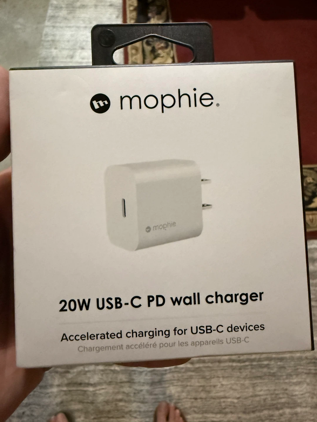 Mophie 20W USB-C PD Wall Charger