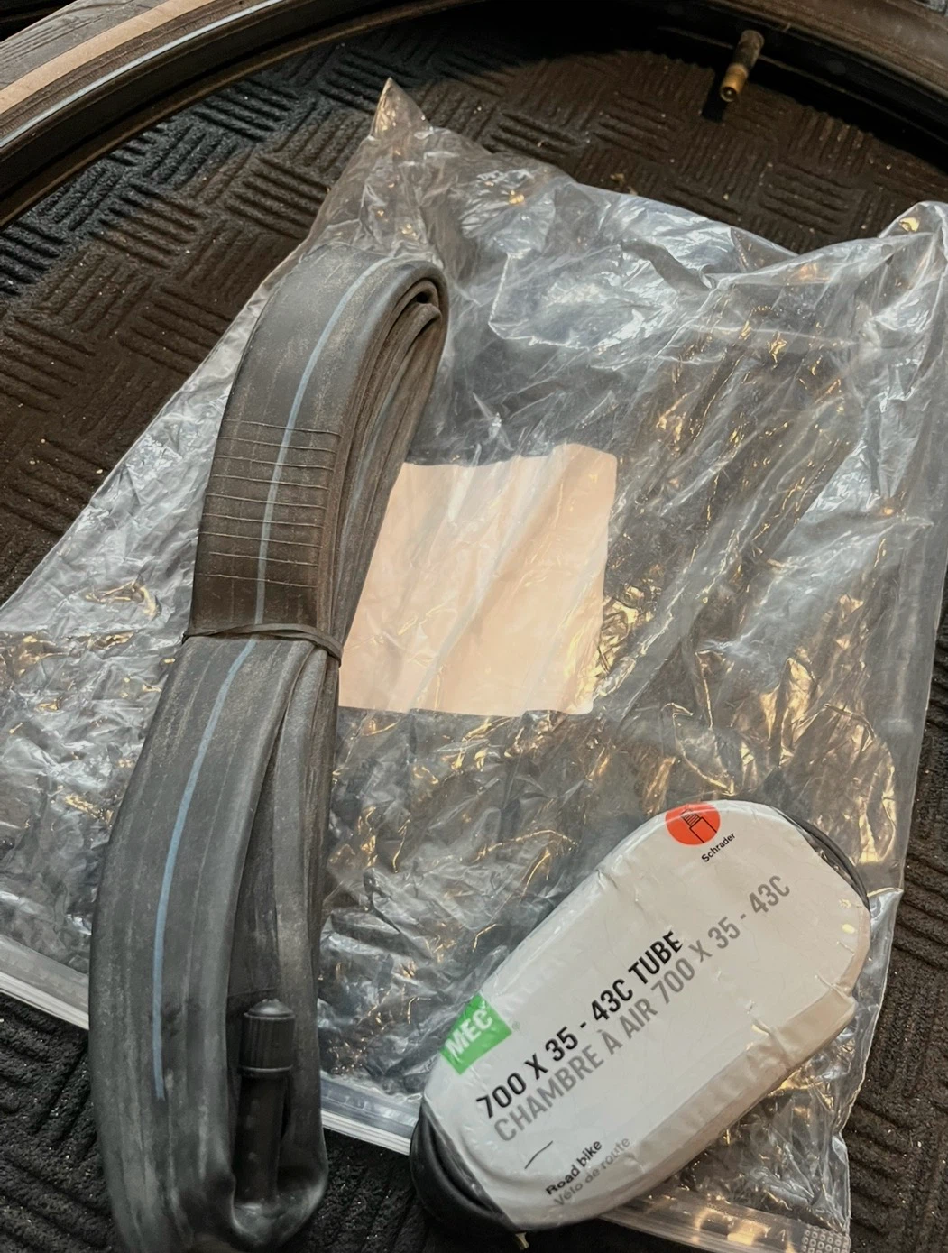 x2 MEC 700 x 35-43c Road Bike Tube