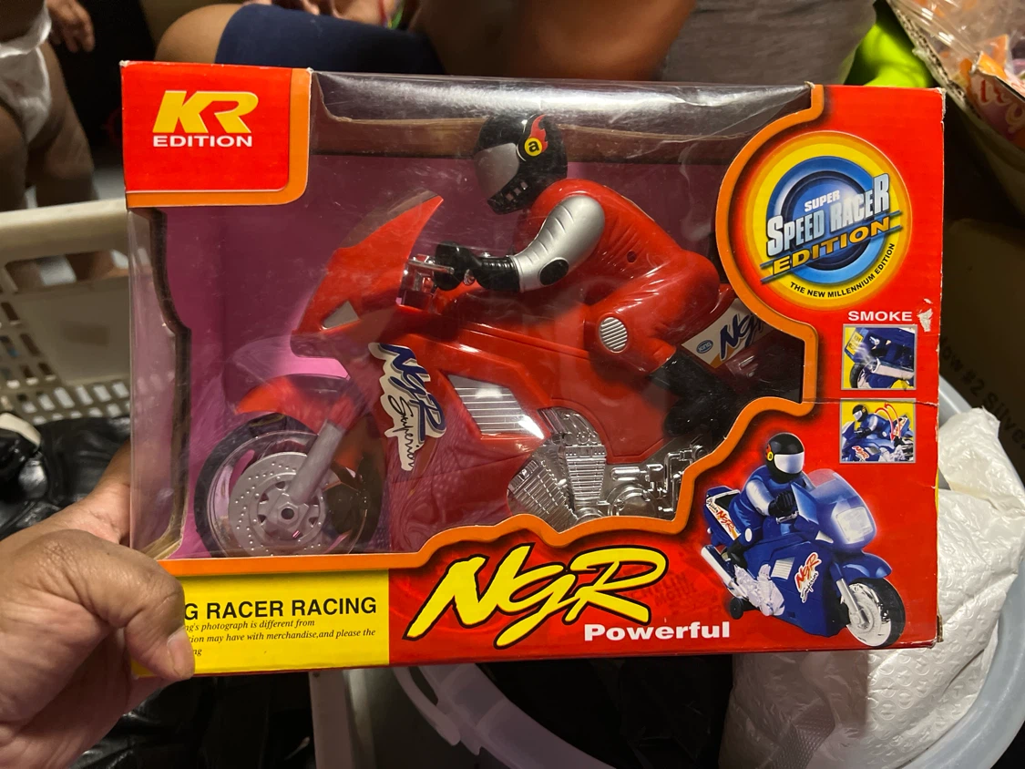 King Racer Racing NGR Powerful Motorcycle Toy