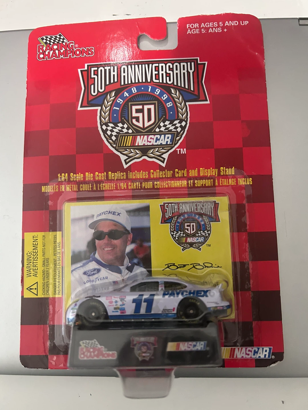 Racing Champions 1:64 NASCAR 50th Anniversary Die Cast Replica