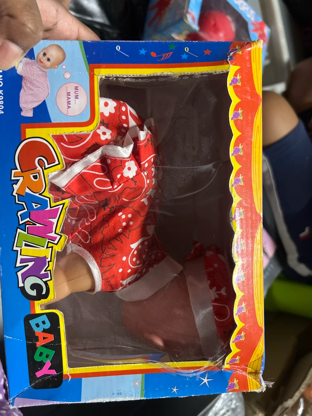 K&B Toys Crawling Baby Doll