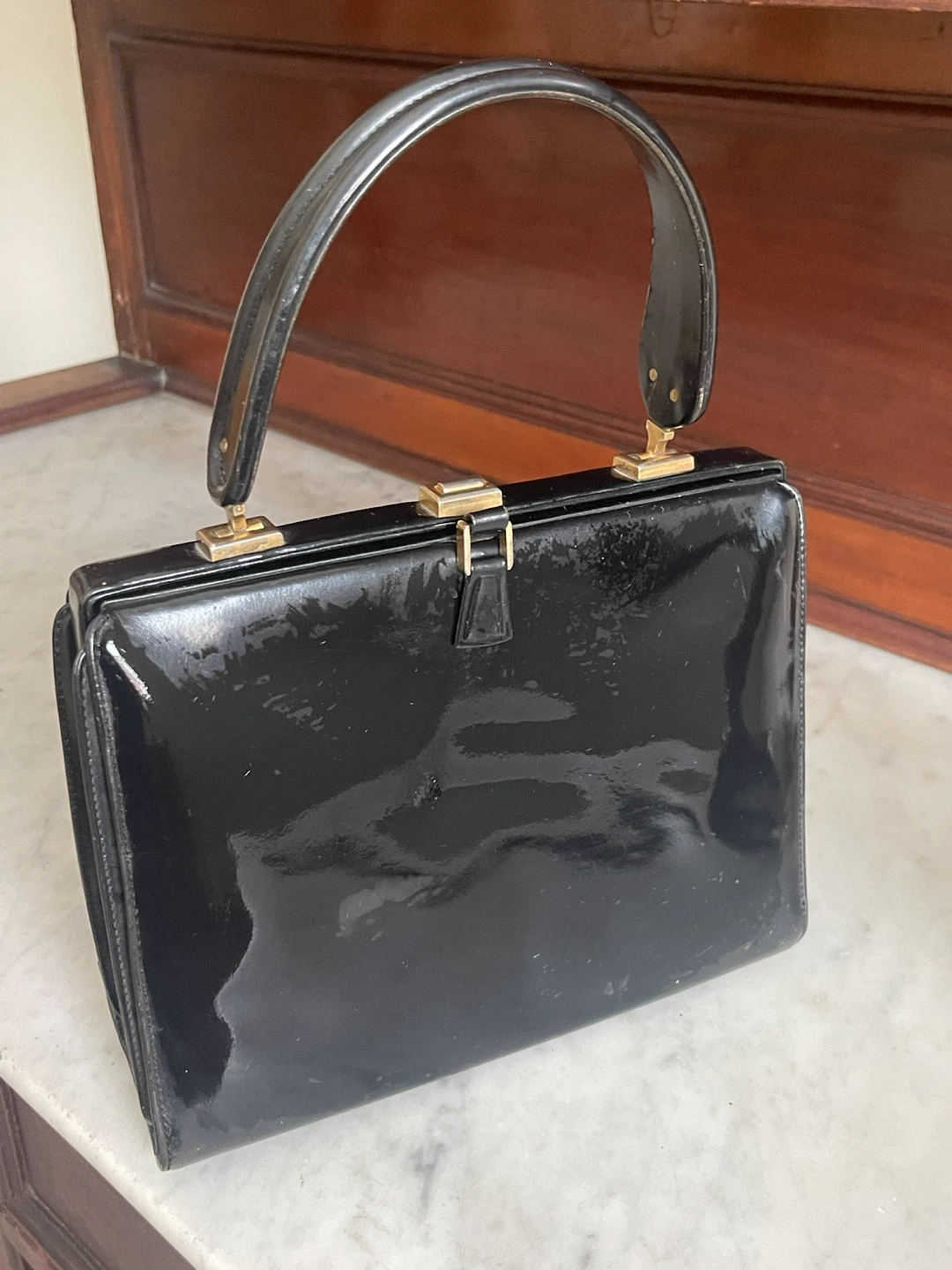 Genuine Leather Handbag $25