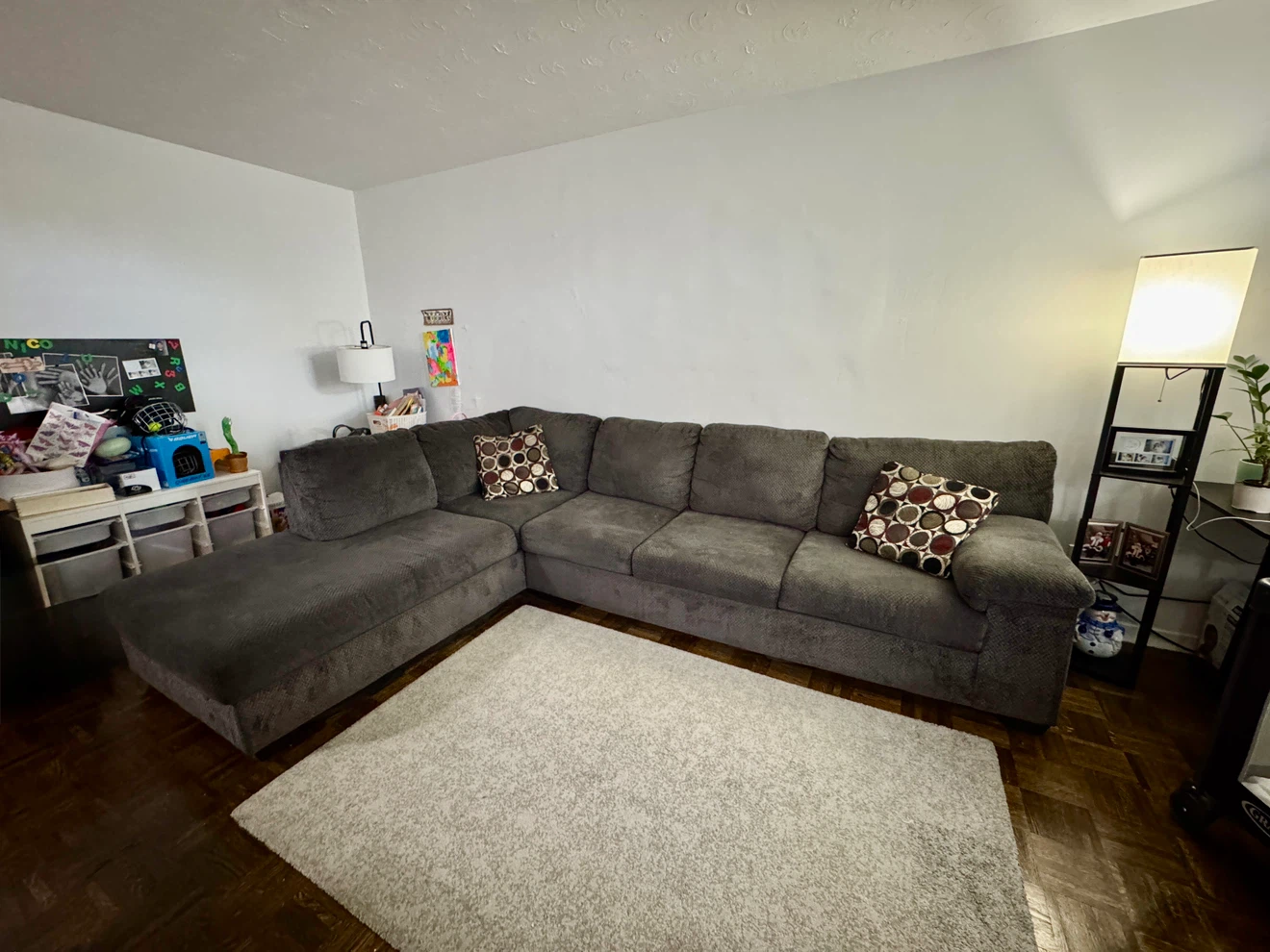 Grey Sectional Couch