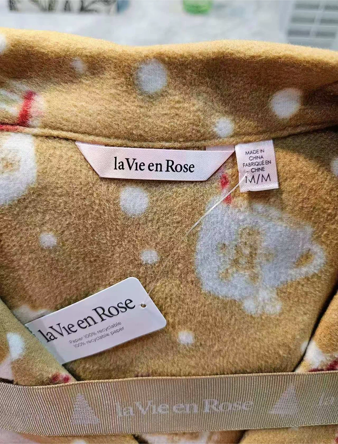 La Vie en Rose Micropolar Pyjama Set - NEED YO SELL EVERYTHING - photo 3