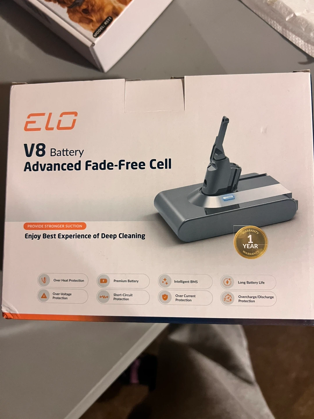 ELO V8 Battery Advanced Fade-Free Cell