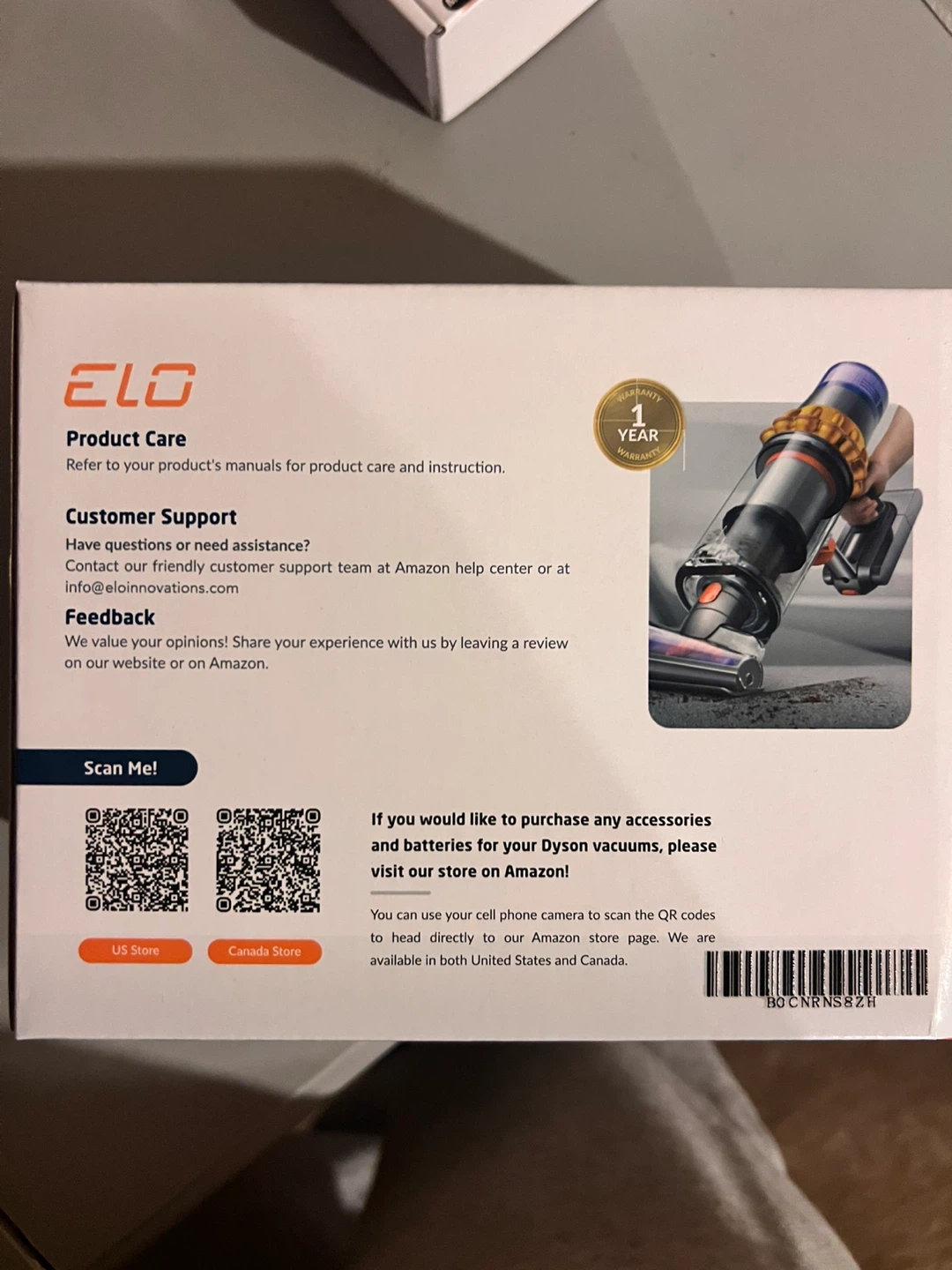 ELO V8 Battery Advanced Fade-Free Cell - photo 2