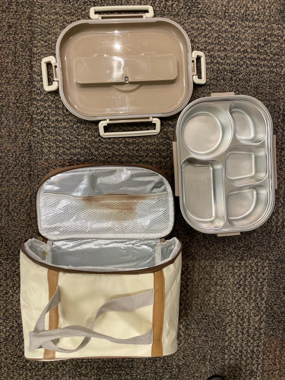 Lunch Box with Insulated Bag