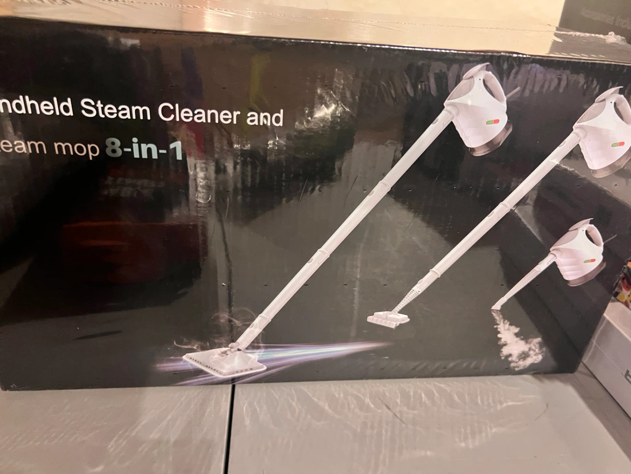 8-in-1 Handheld Steam Cleaner and Steam Mop