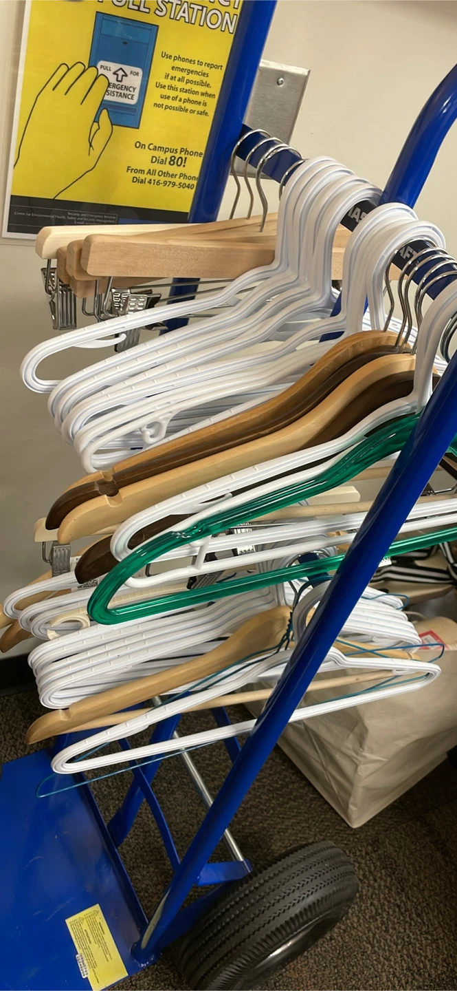 All for $5 Mixed Hangers Bundle (Wood, Plastic)