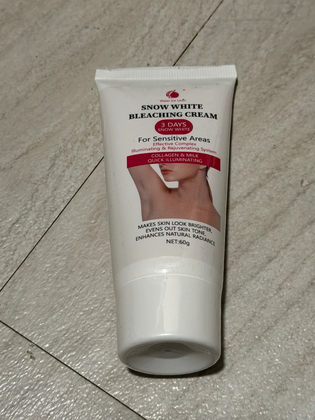 Snow White Bleaching Cream for Sensitive Areas - 60g