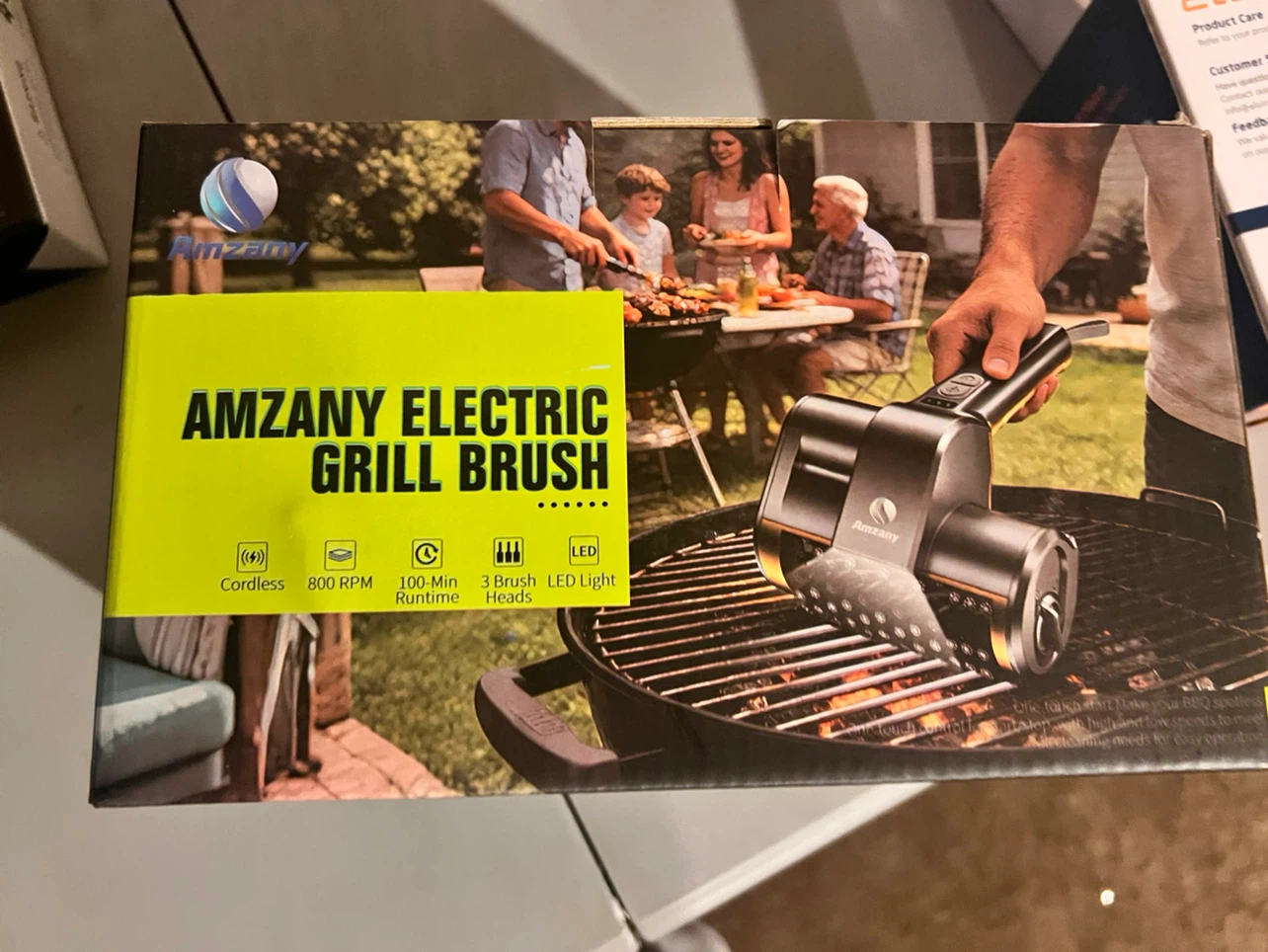 Amzany Electric Grill Brush - photo 2