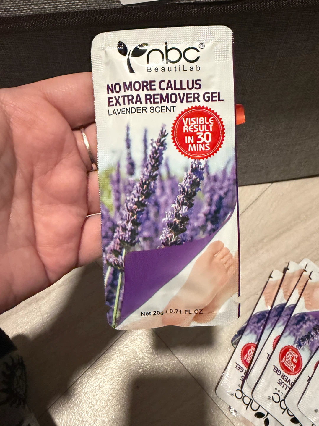 NBC Beautilab No More Callus Extra Remover Gel - photo 2