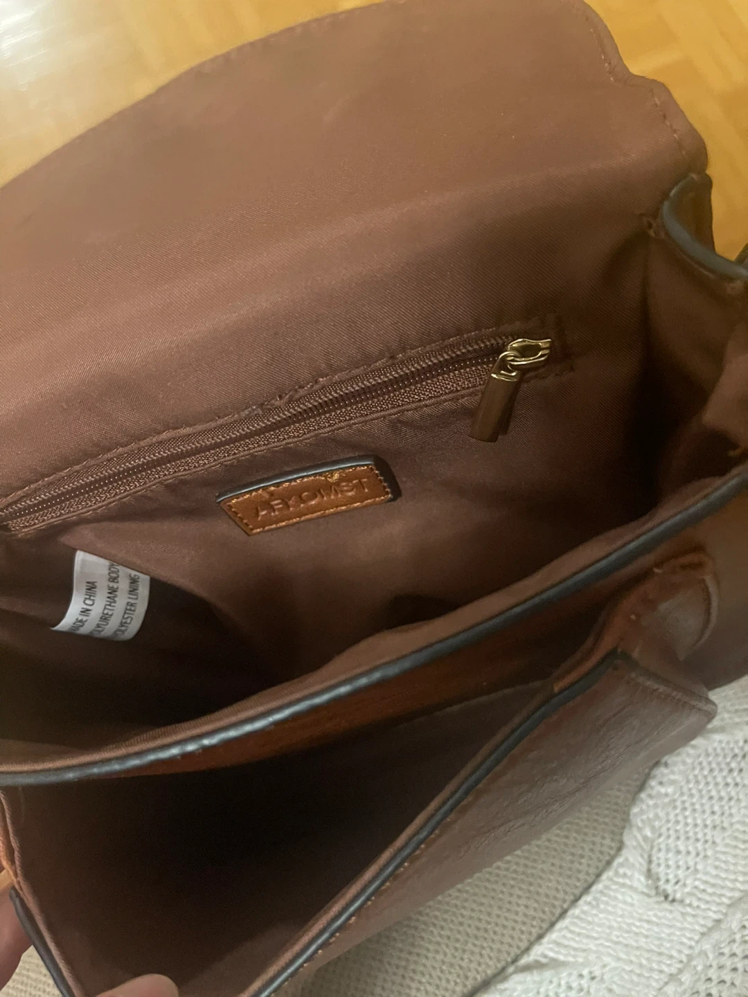 Jourdan Small Brown Crossbody Bag - photo 4
