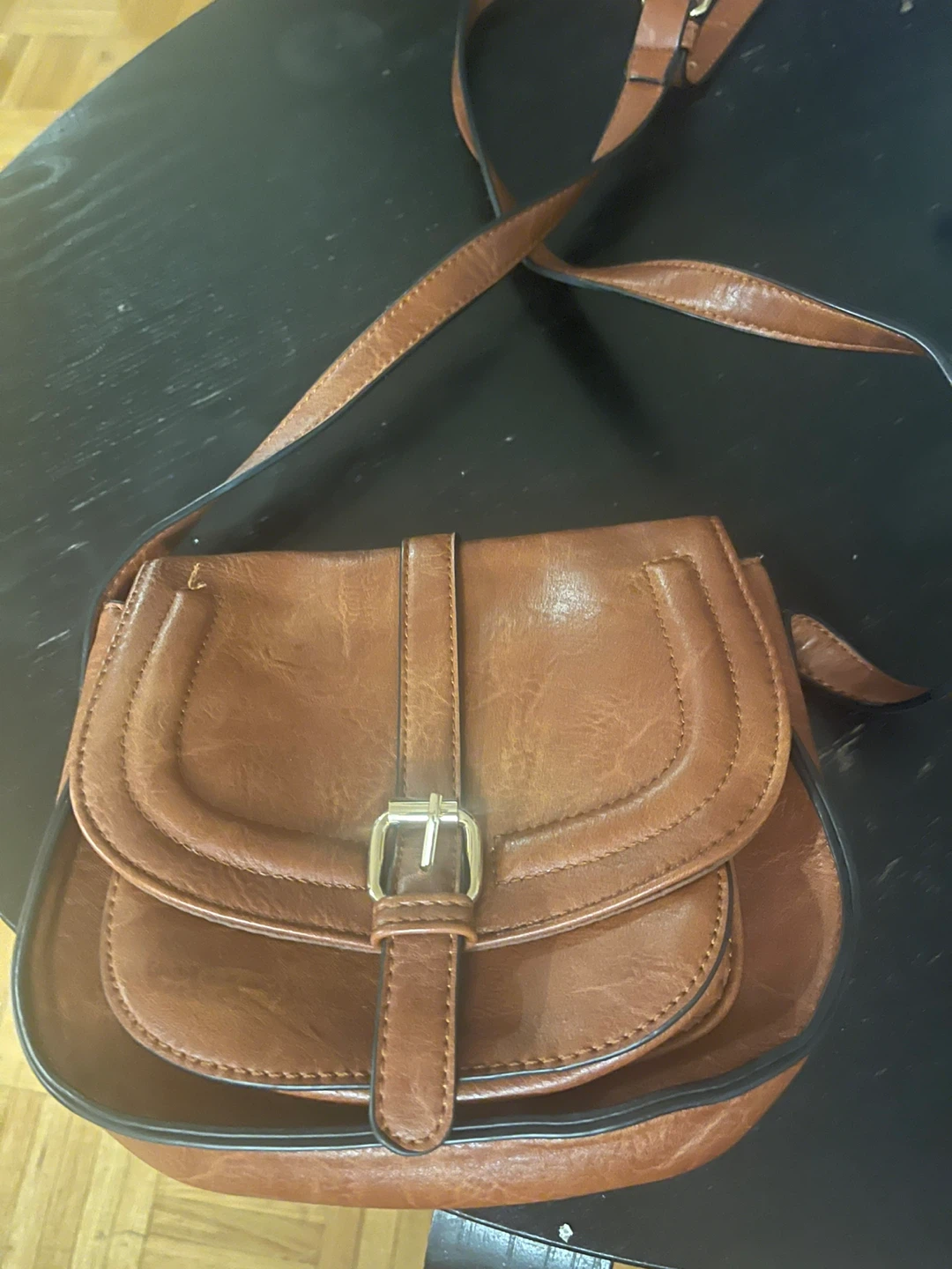 Jourdan Small Brown Crossbody Bag - photo 5