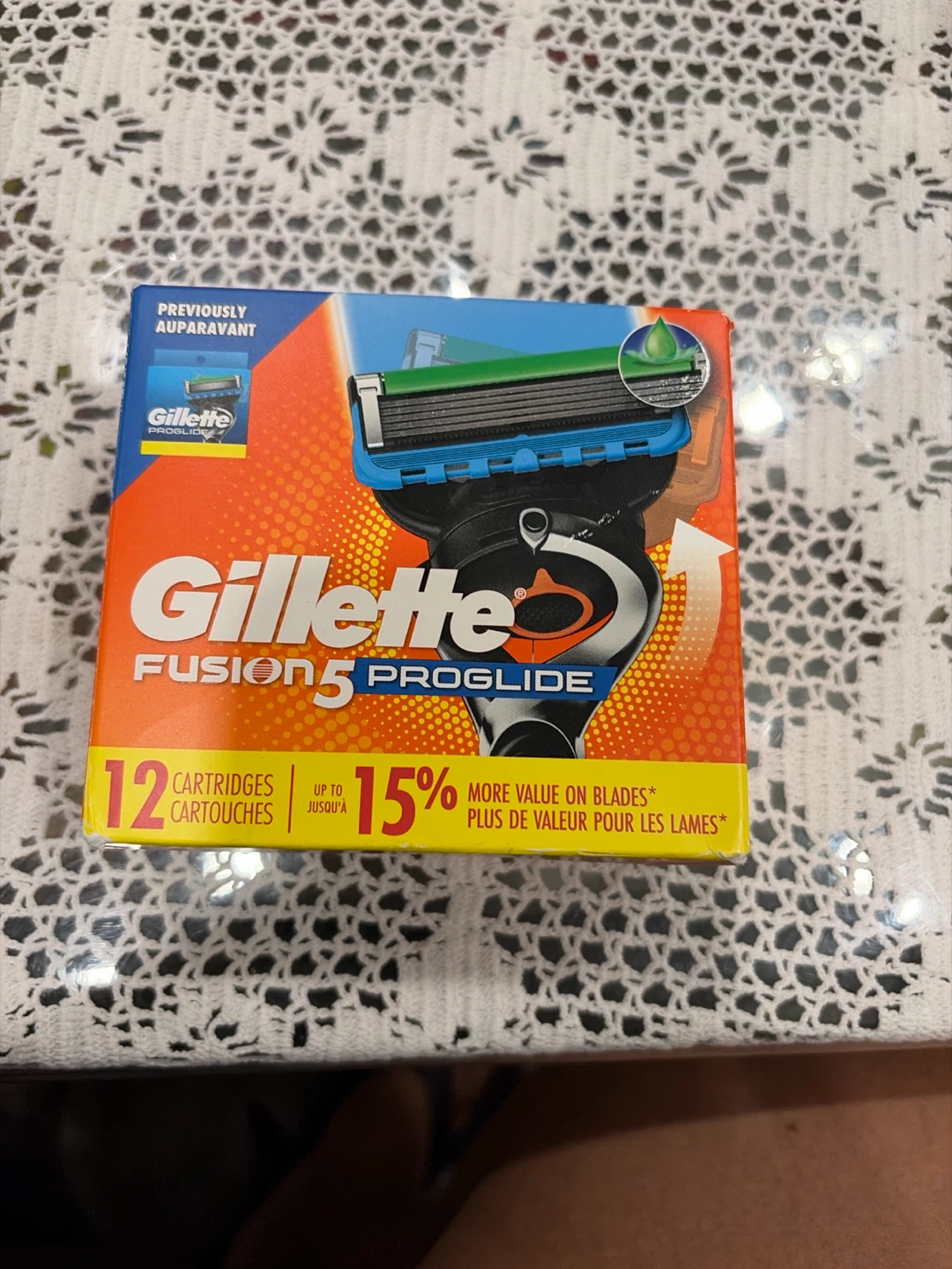 Gillette Fusion5 ProGlide Razor Cartridges - 12 Count