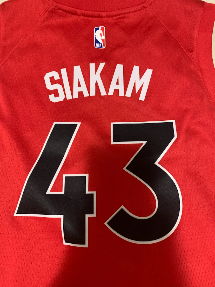Toronto Raptors Siakam #43 Jersey XL - photo 4