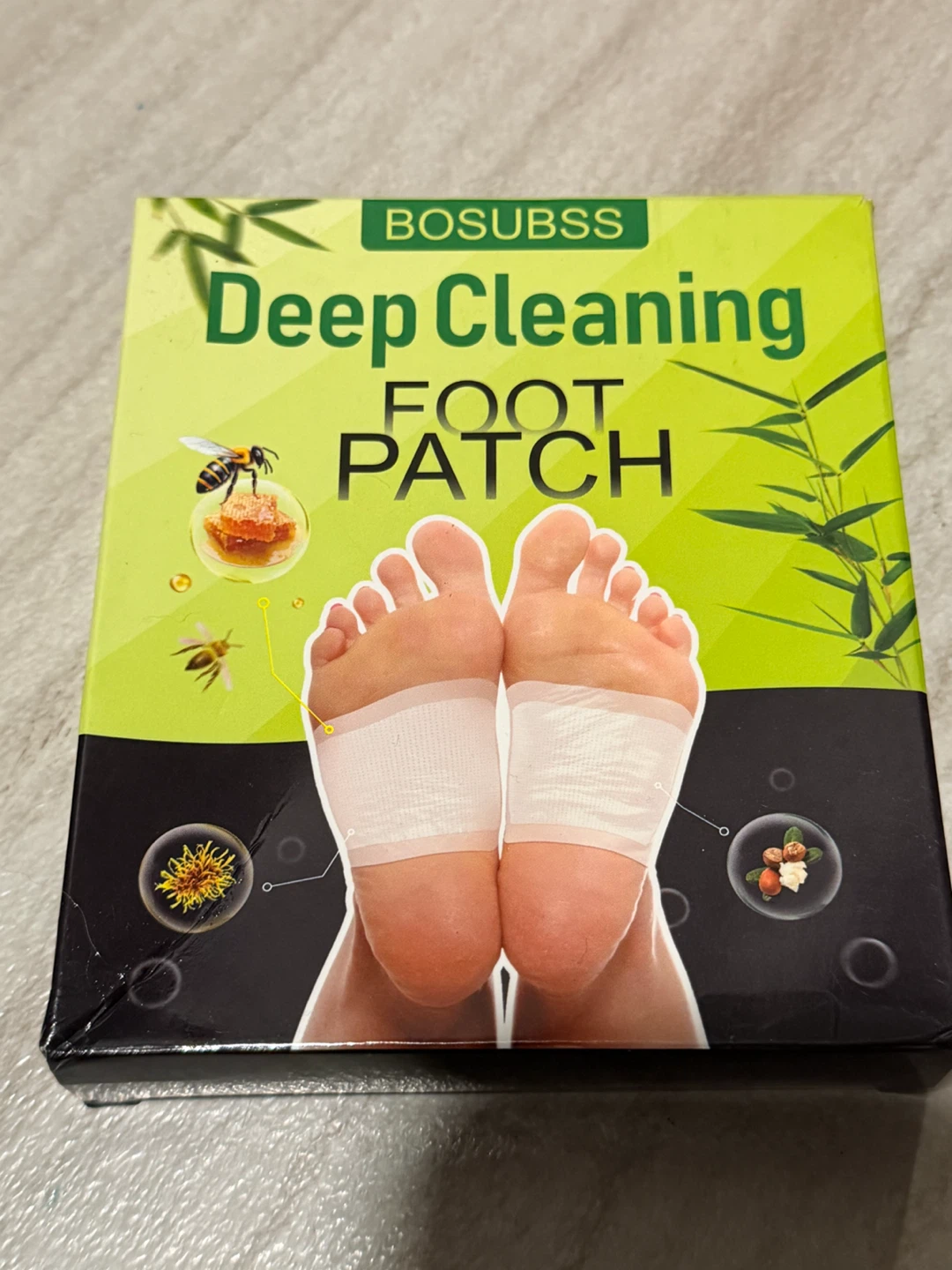 BOSUBSS Deep Cleaning Foot Patches - 10 count