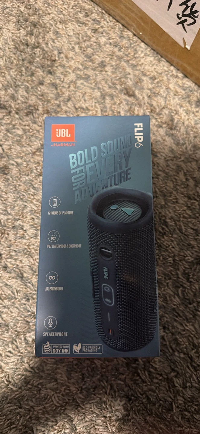 JBL Flip 6 Portable Waterproof Bluetooth Speaker - photo 3