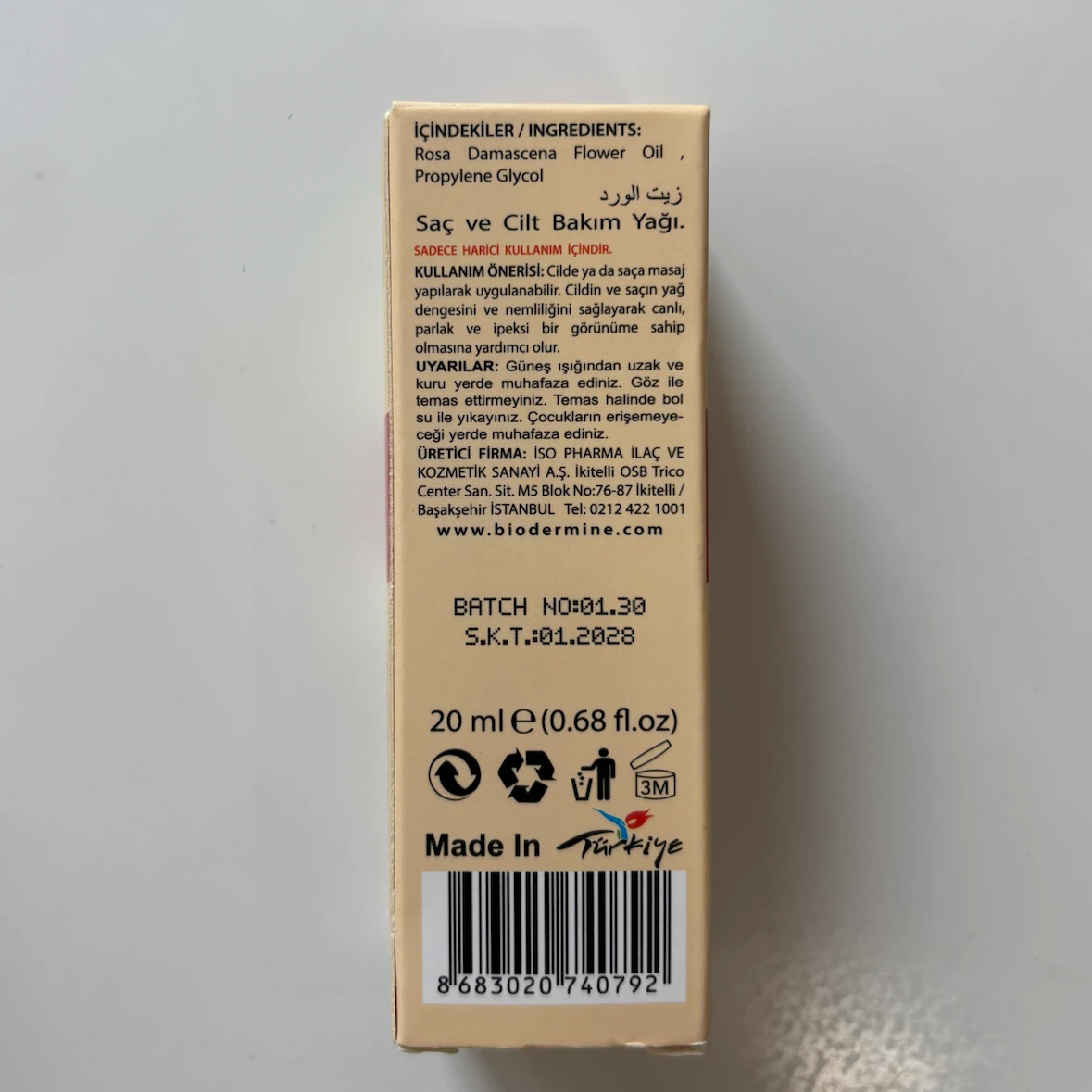 NEW Minera Vital Rose Oil - photo 3