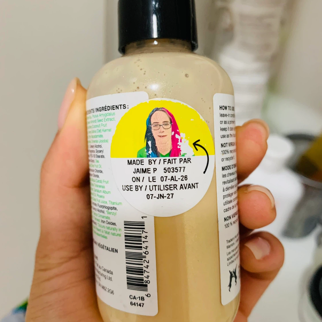 Lush Sticky Dates Hair Primer 100ml - photo 2