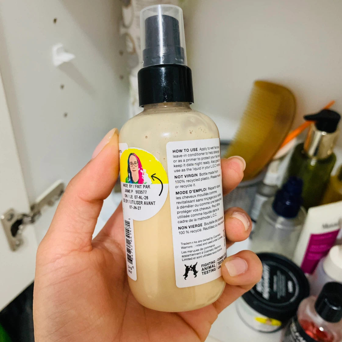 Lush Sticky Dates Hair Primer 100ml - photo 3