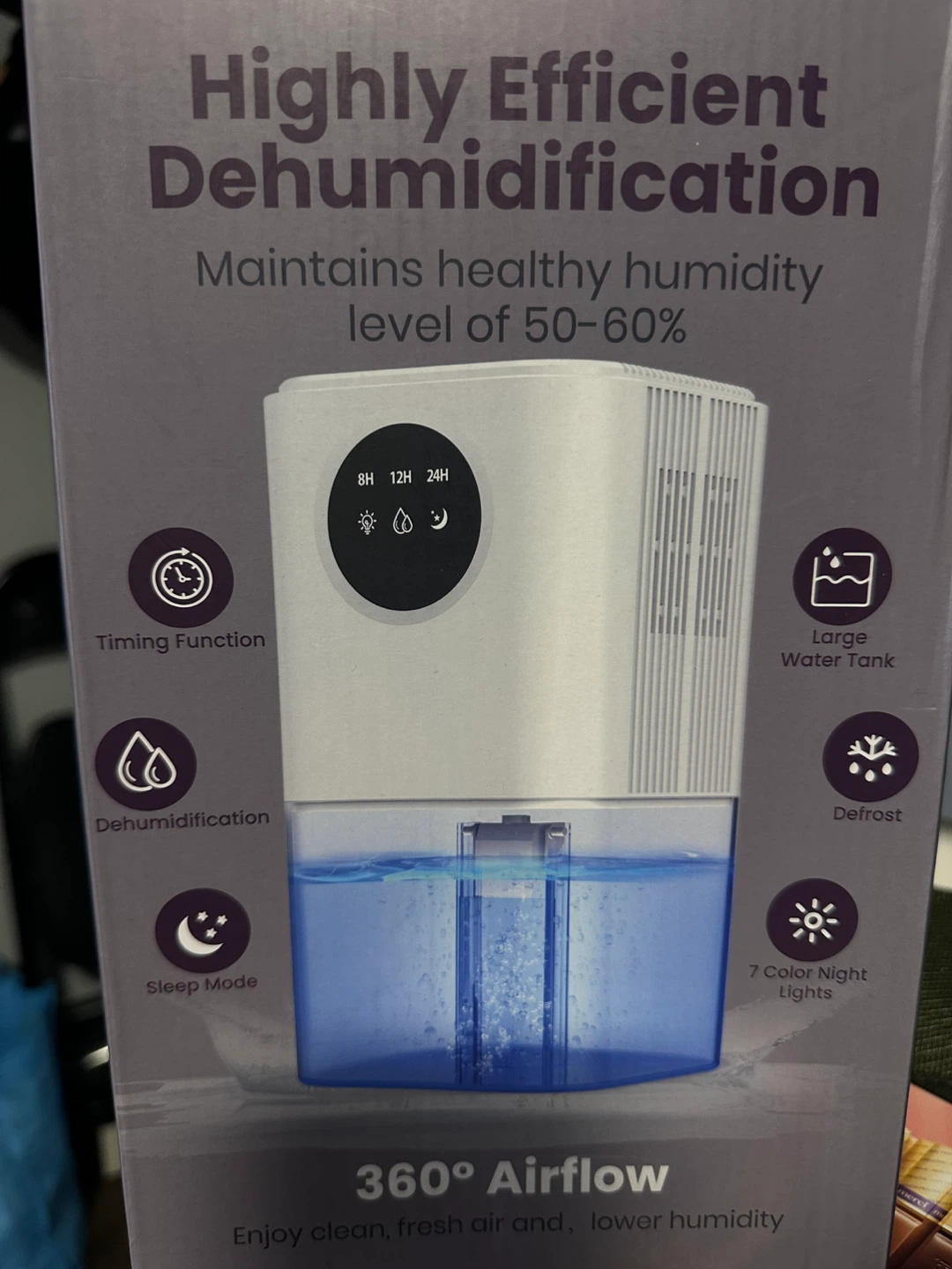 Dehumidifier (1.7 L Tank)